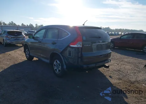 2012 Honda Cr-V Lx z USA, uszkodzony, nr VIN 2HKRM3H3XCH512495